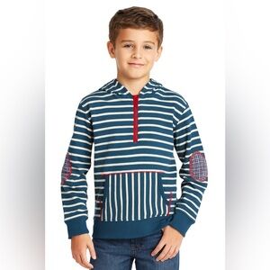 Matilda Jane Navy and White Striped Hoodie
